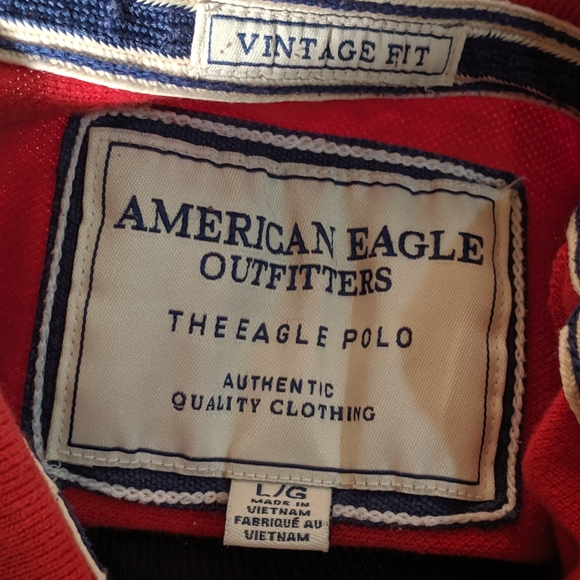 2 American Eagle Outfitters Vtg Fit Men's Size L - Picture 5 of 8